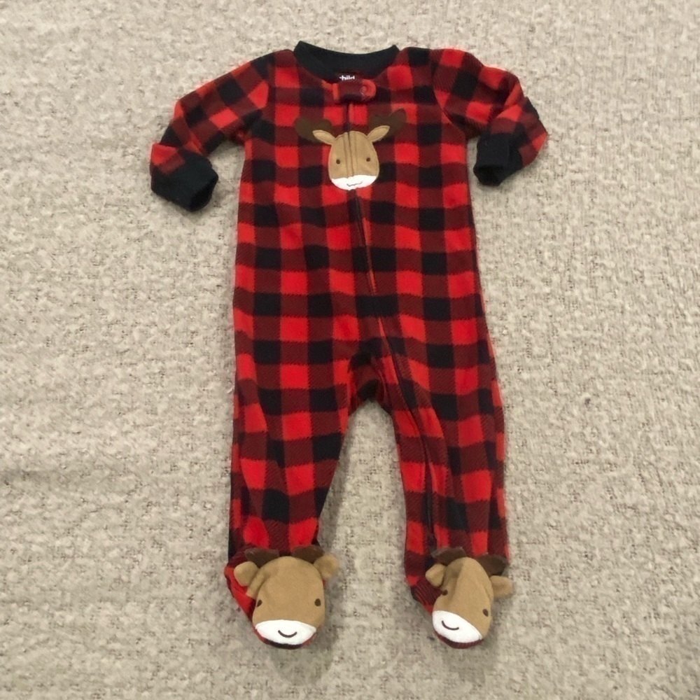 Carter’s 6-9M Fleece Moose Sleep & Play